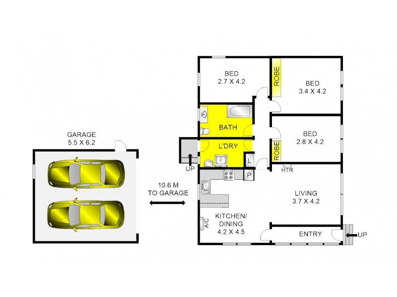 95 Vermont Avenue, Corio VIC 3214 Floorplan