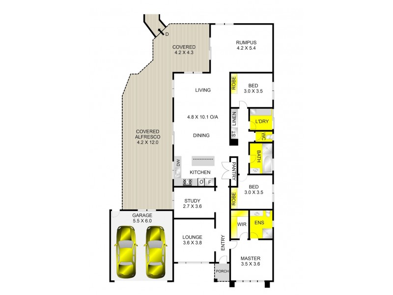 8 Petrea Close, Corio VIC 3214 Floorplan