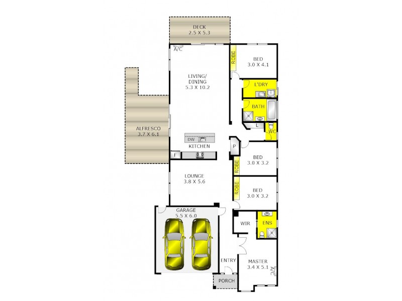186 Canterbury Road West, Lara VIC 3212 Floorplan