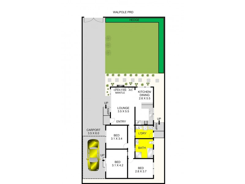87-89 Walpole Parade, Norlane VIC 3214 Floorplan