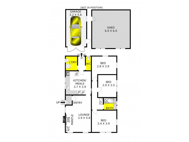 66 Alkira Avenue, Norlane VIC 3214 Floorplan