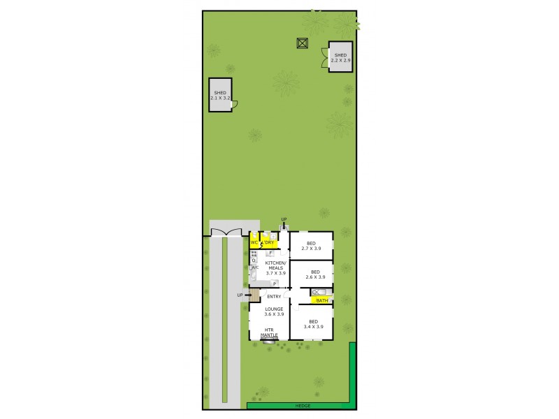 536 Thompson Road, Norlane VIC 3214 Floorplan