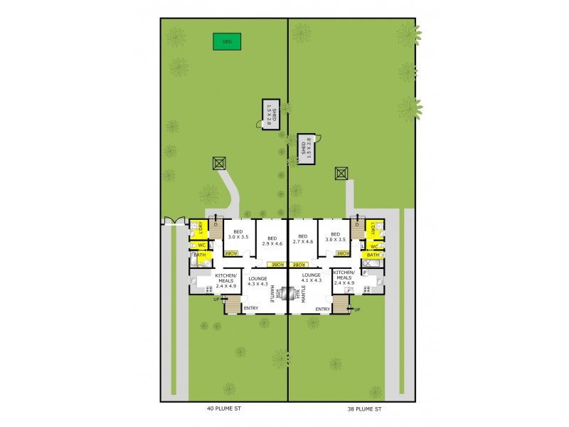 38 and 40 Plume Street, Norlane VIC 3214