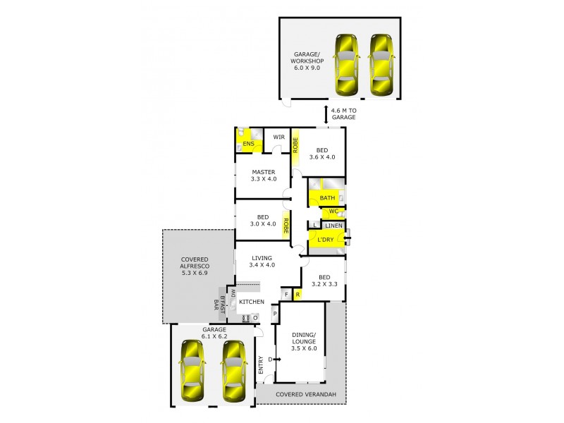 1 Veedale Court, Lara VIC 3212 Floorplan