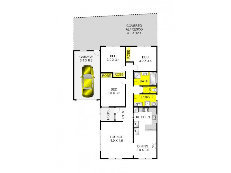15 Moran Place, Norlane VIC 3214 Floorplan