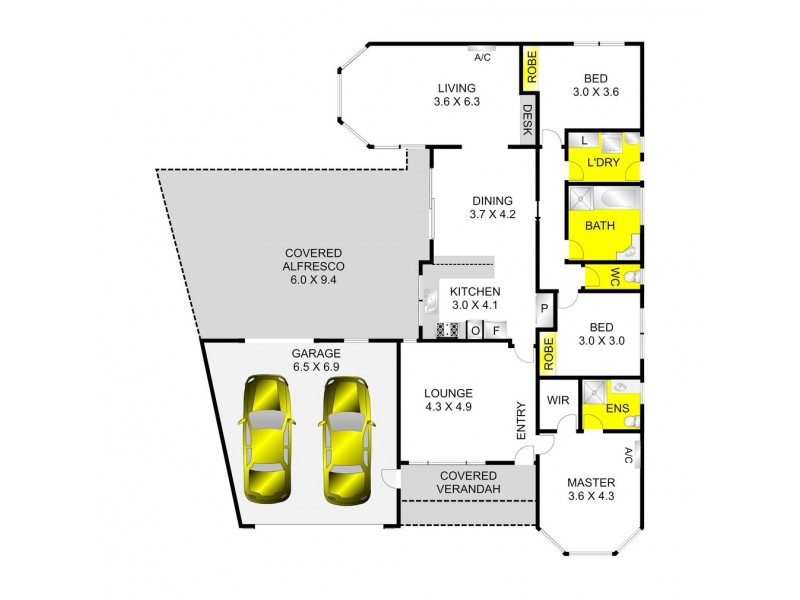 9 Sten Court, Corio VIC 3214 Floorplan