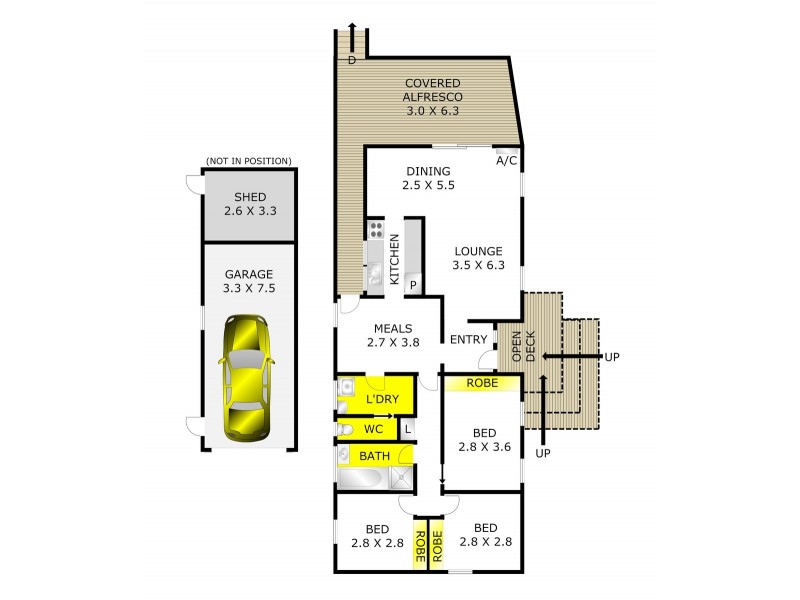 3 Selma Street, Corio VIC 3214 Floorplan