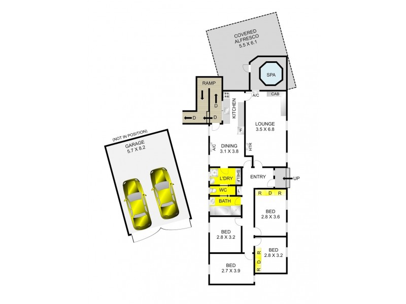 4 Dorset Court, Corio VIC 3214 Floorplan