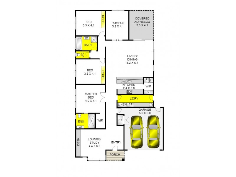 6 Yoorok Drive, Lara VIC 3212 Floorplan