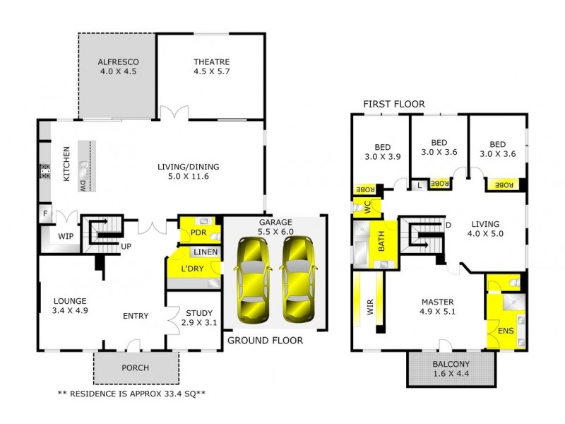 7 Achillea Close, Corio VIC 3214 Floorplan