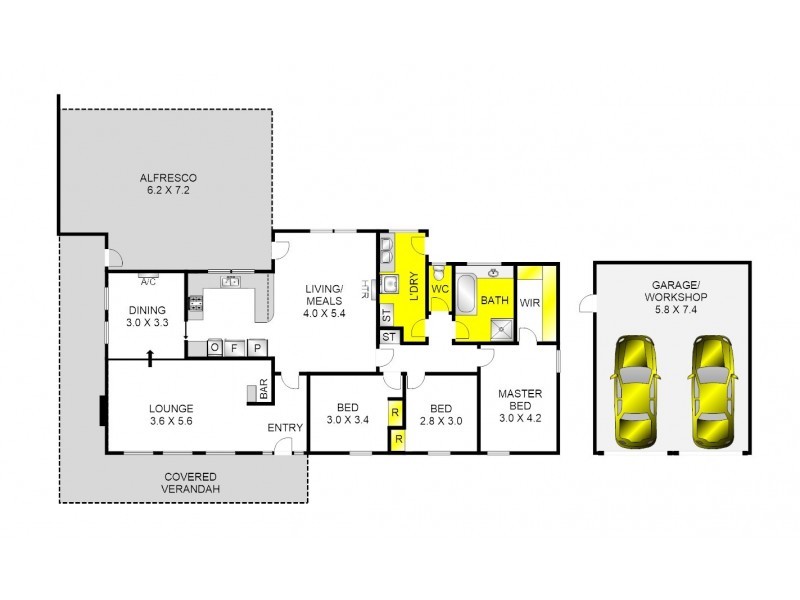1 Henderson Drive, Lara VIC 3212 Floorplan