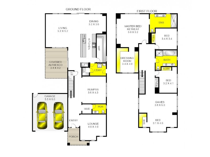 2 Grey Teal Place, Lara VIC 3212 Floorplan