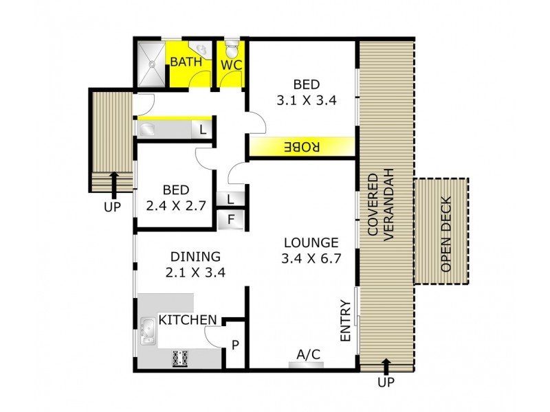 2/99 Station Street, Norlane VIC 3214 Floorplan
