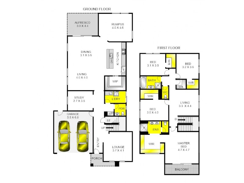88 Eastlakes Boulevard, Lara VIC 3212 Floorplan