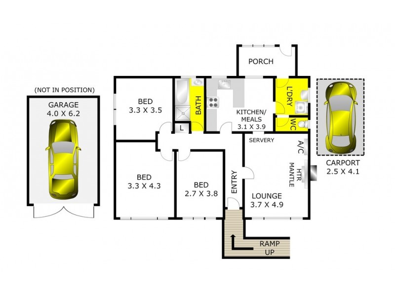 127 Cox Road, Norlane VIC 3214 Floorplan