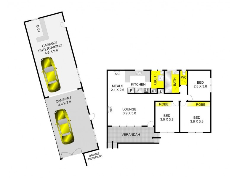 9 Abelia Street, Corio VIC 3214 Floorplan