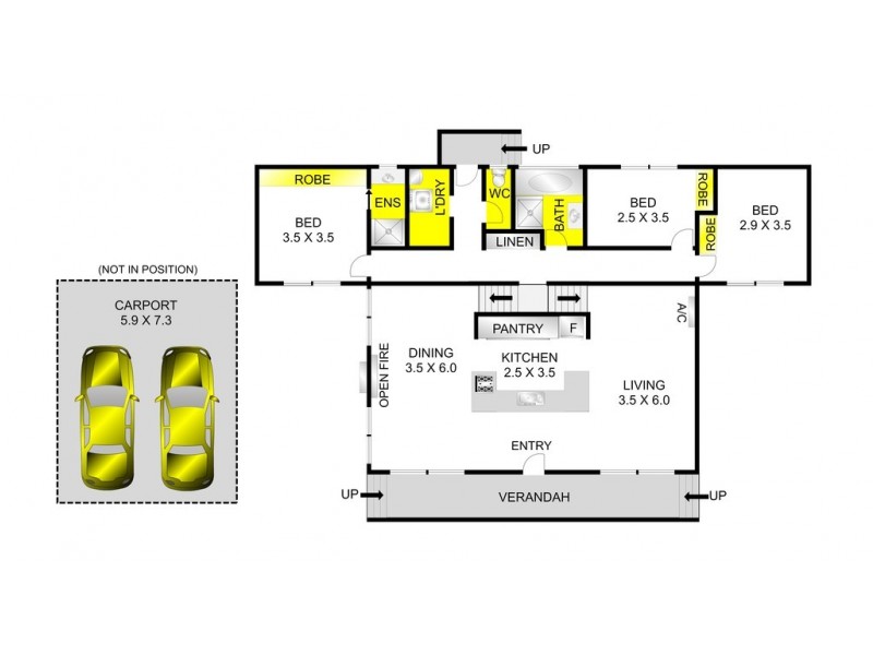 380 Brownes Road, Anakie VIC 3221 Floorplan