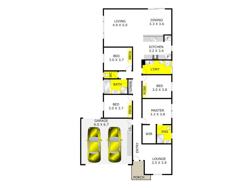 152 Canterbury Road West, Lara VIC 3212 Floorplan