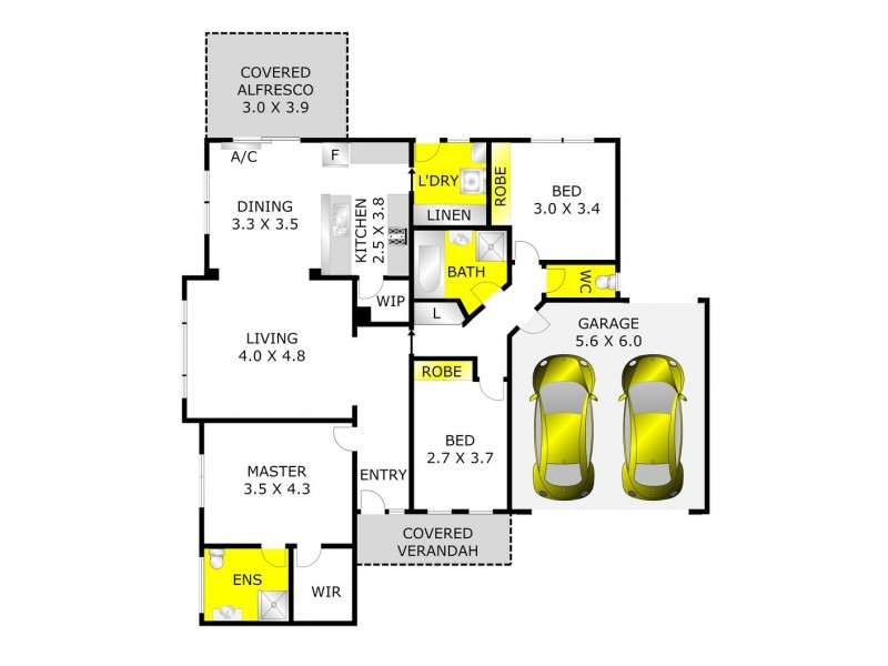 2/26 Forest Road North,, Lara VIC 3212 Floorplan