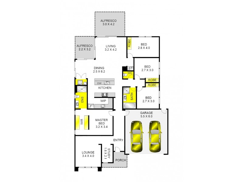 26 Eastlakes Boulevard, Lara VIC 3212 Floorplan