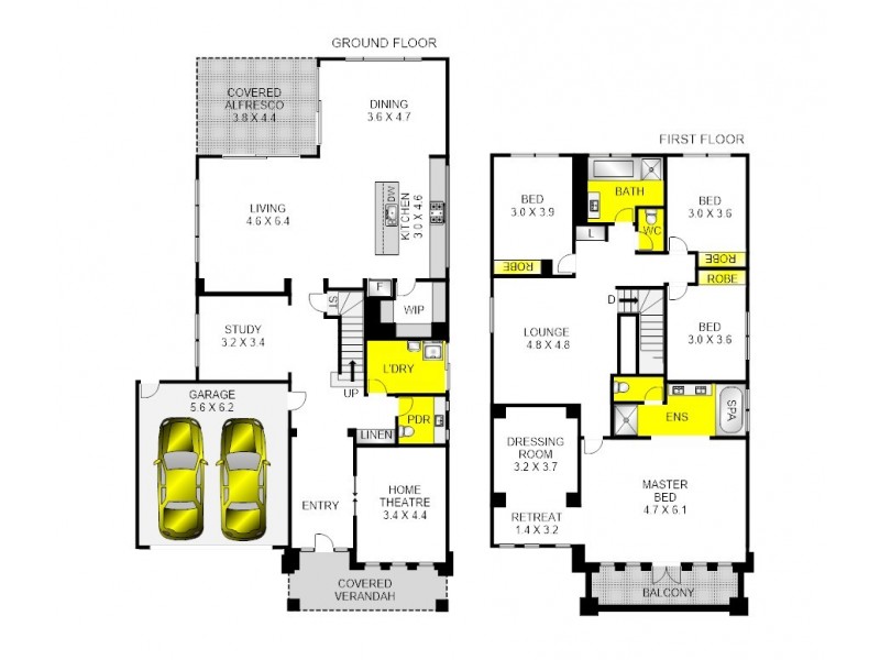 54 Eastlakes Boulevard, Lara VIC 3212 Floorplan