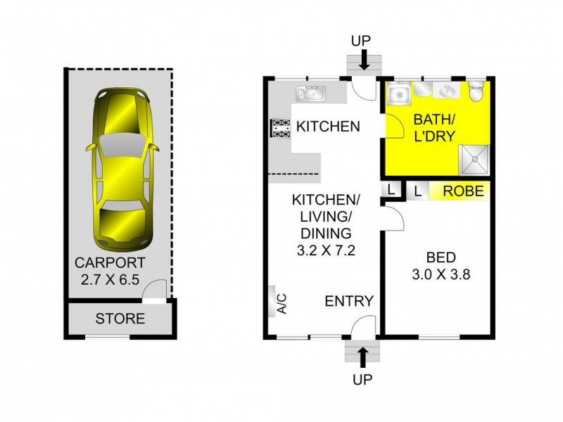 2/27 Kalver Street, Corio VIC 3214 Floorplan