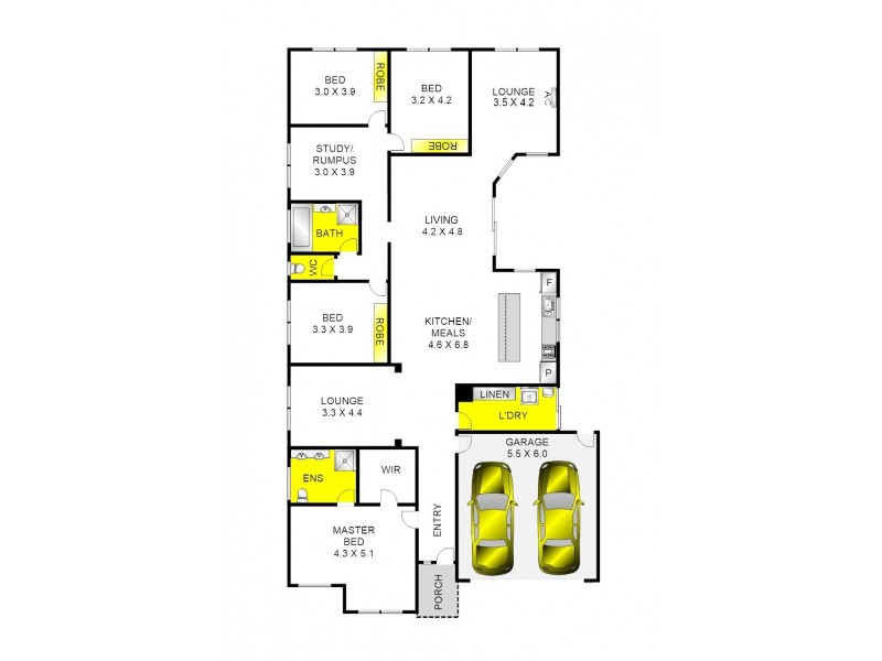 23 Canopus Crescent, Lara VIC 3212 Floorplan