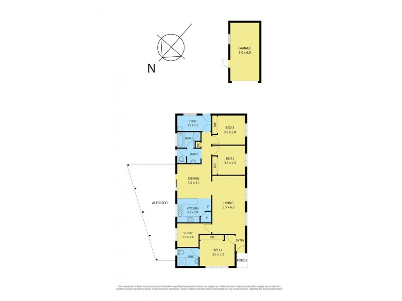 5 Mayton Court, Grovedale VIC 3216 Floorplan