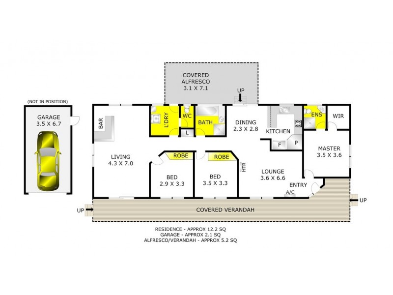 48 Fairbairn Drive, Corio VIC 3214 Floorplan