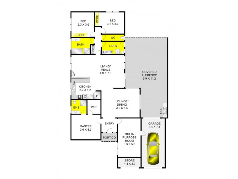 10 Brownlow Court, Lara VIC 3212 Floorplan