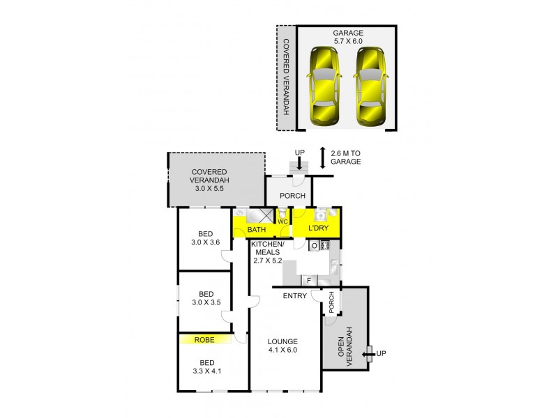 5 Maine Court, Corio VIC 3214 Floorplan