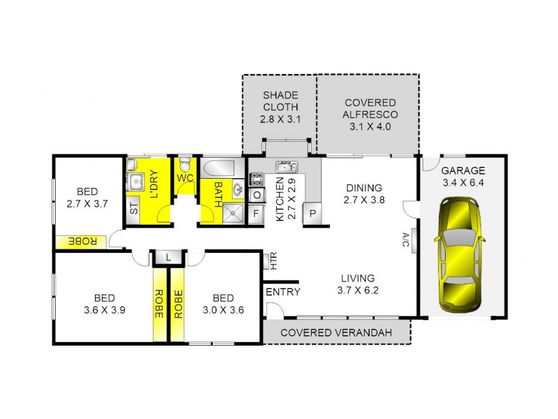 2/7-8 Gillean Place, Lara VIC 3212 Floorplan