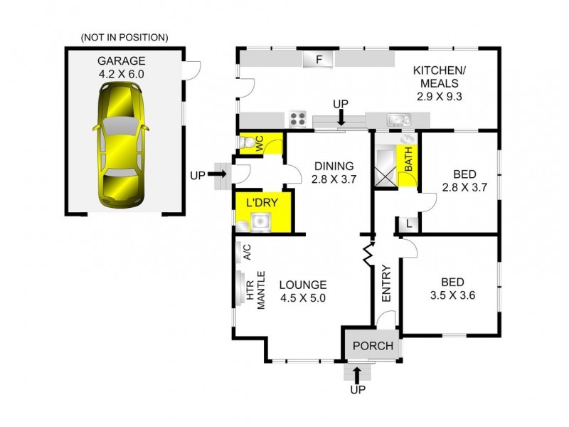 116 Princes Highway, Norlane VIC 3214 Floorplan