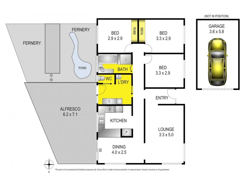 26 Shepherdson Avenue, Corio VIC 3214 Floorplan