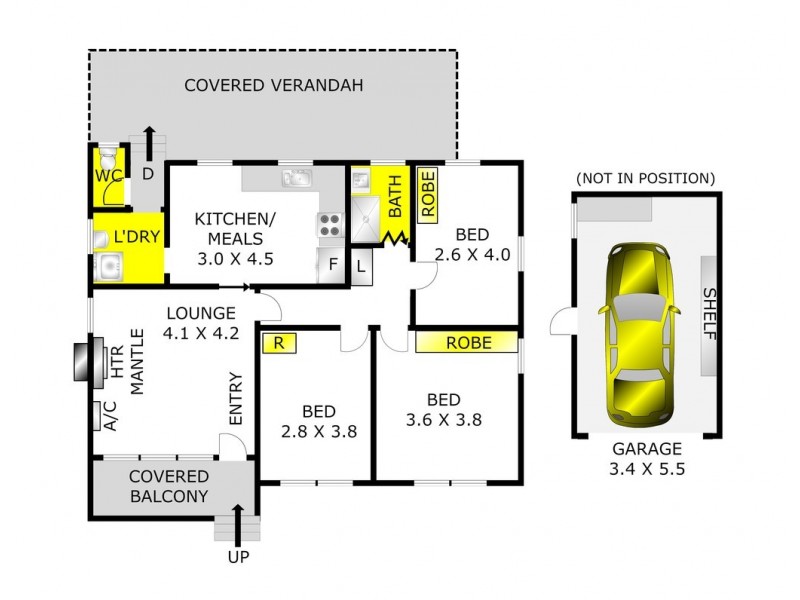 7 Vermont Avenue, Corio VIC 3214 Floorplan