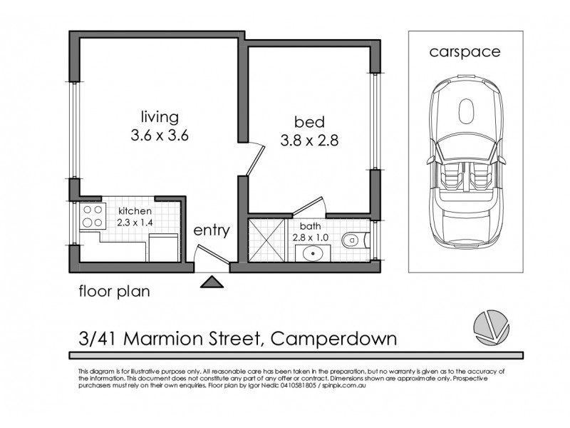 3/27-31 St Marys Street, Camperdown NSW 2050 Floorplan