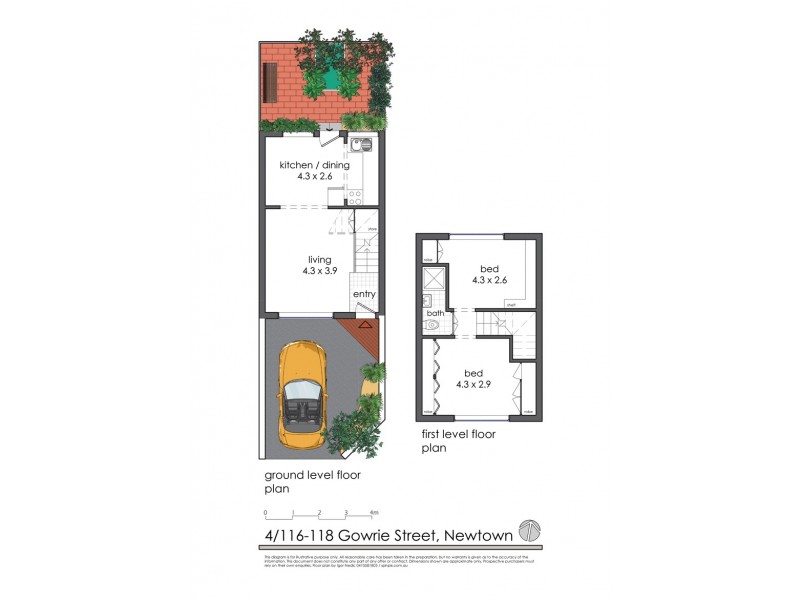 4/116-118 Gowrie Street, Newtown NSW 2042 Floorplan