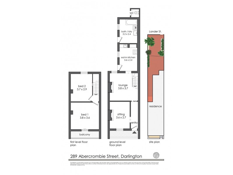 289 Abercrombie Street, Darlington NSW 2008 Floorplan