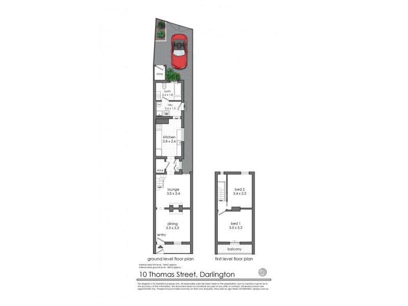 10 Thomas Street, Darlington NSW 2008 Floorplan