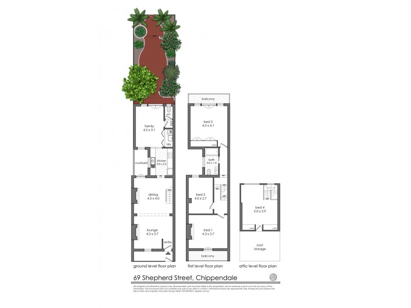 69 Shepherd Street, Chippendale NSW 2008 Floorplan