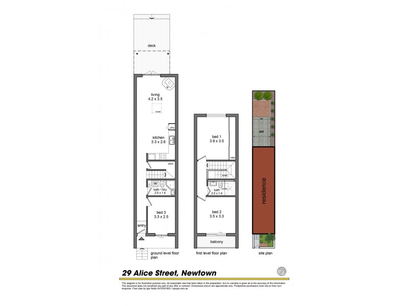 29 Alice Street, Newtown NSW 2042 Floorplan