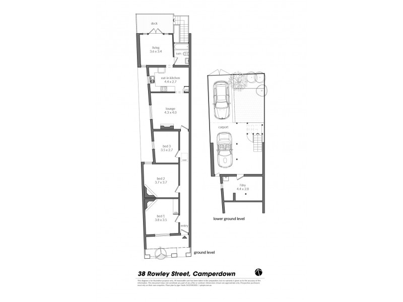 38 Rowley Street, Camperdown NSW 2050 Floorplan