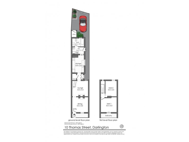 10 Thomas Street, Darlington NSW 2008 Floorplan