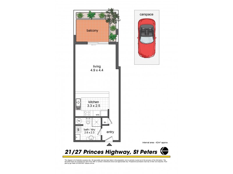 G05/21-27 Princes Highway, St Peters NSW 2044 Floorplan