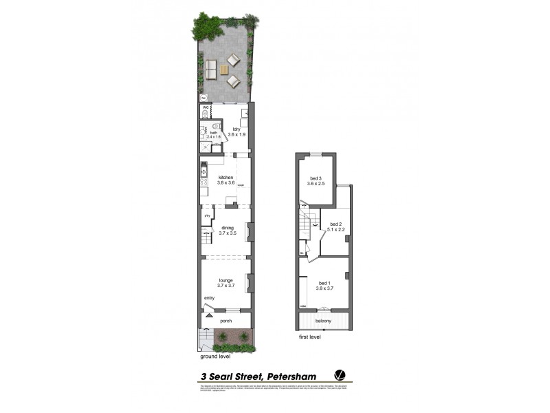 3 Searl Street, Petersham NSW 2049 Floorplan