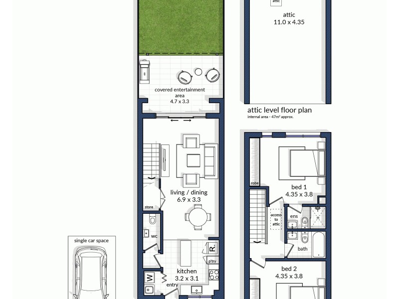 17/27-31 St Peters Street, St Peters NSW 2044 Floorplan