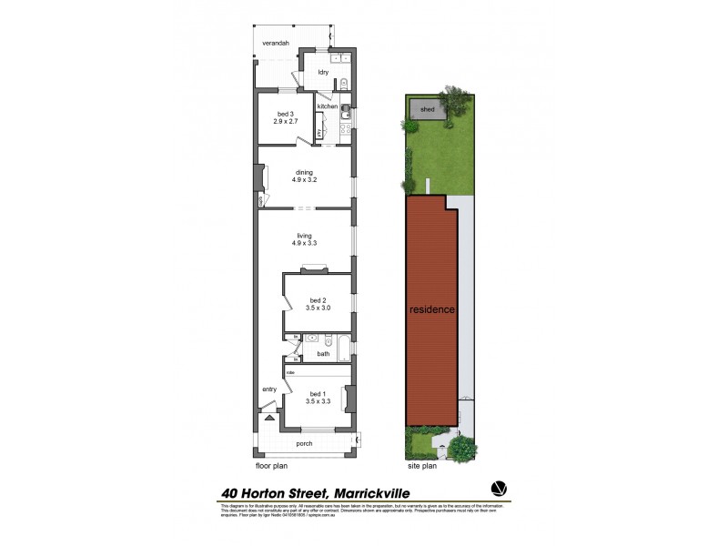 40 Horton Street, Marrickville NSW 2204 Floorplan