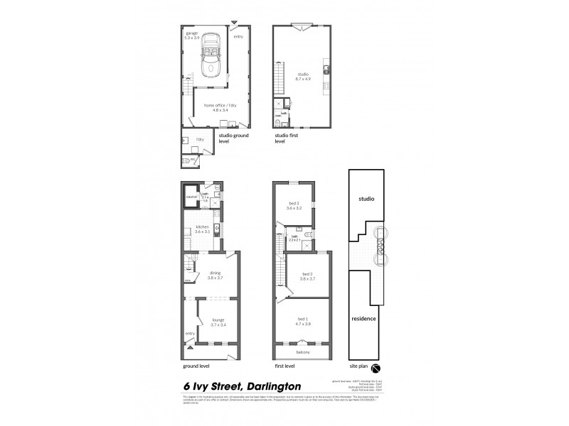 6 Ivy Street, Darlington NSW 2008 Floorplan