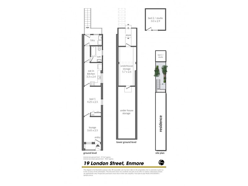 19 London Street, Enmore NSW 2042 Floorplan