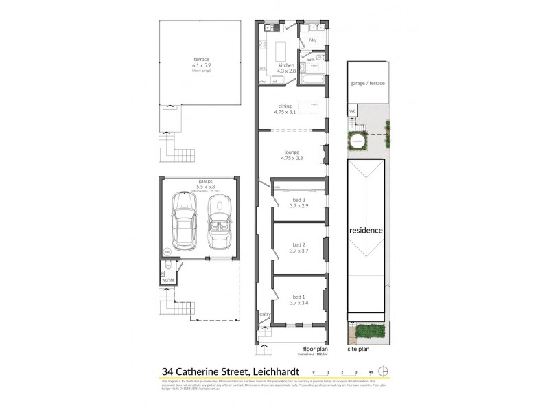 34 Catherine Street, Leichhardt NSW 2040 Floorplan